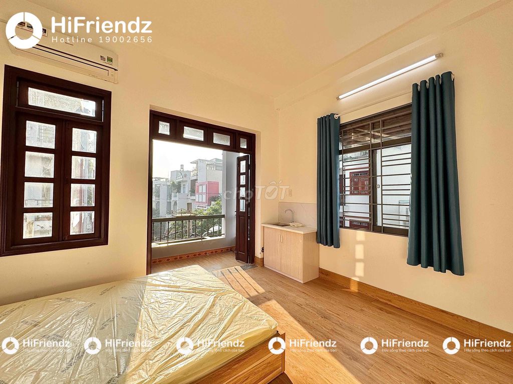 CHDV Cho Thuê Phan Huy Ích 30m² giá 4.4 triệu - Ban công và cửa sổ trời rộng rãi!