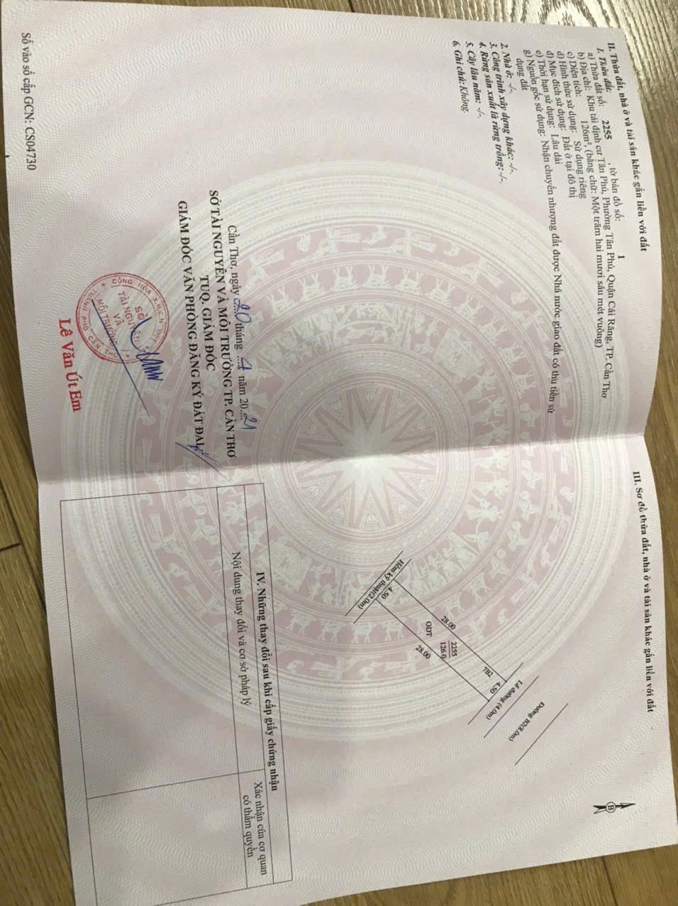 Đất nền 126m² đường B2 KDC Tân Phú, Cần Thơ - Giá chỉ 1.9 tỷ, cơ hội đầu tư tuyệt vời!