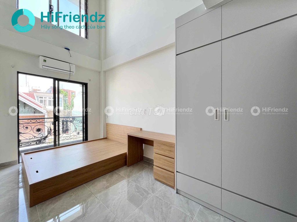 Căn hộ 25m² cho thuê gần ĐH Văn Lang, Gò Vấp - Full nội thất, an ninh