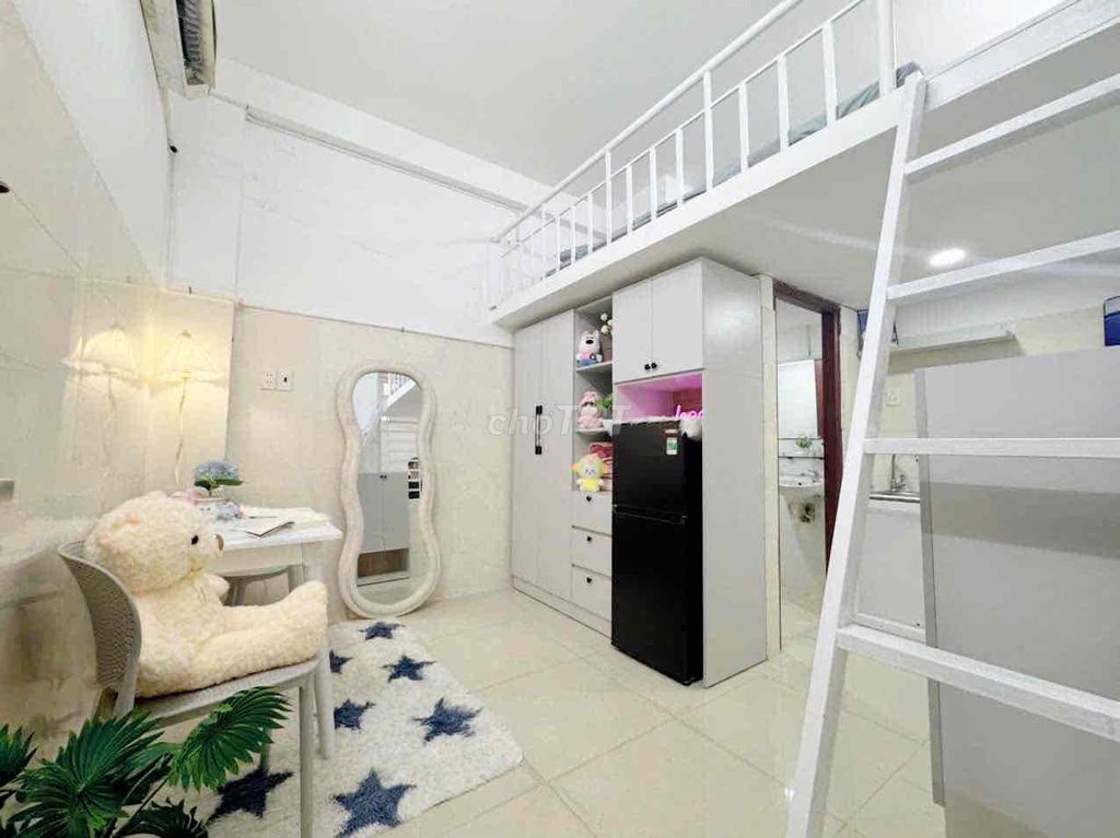 Cho thuê phòng mới Hoàng Hoa Thám 35m² giá 3.9 triệu - Full nội thất đẹp, giảm giá tháng đầu!