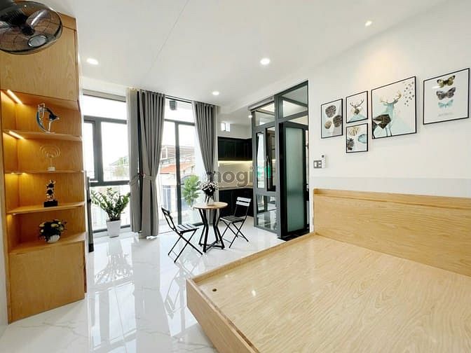 Căn hộ dịch vụ 40m² gần Đại học Nguyễn Tất Thành - Full nội thất, chỉ 4.3 triệu!