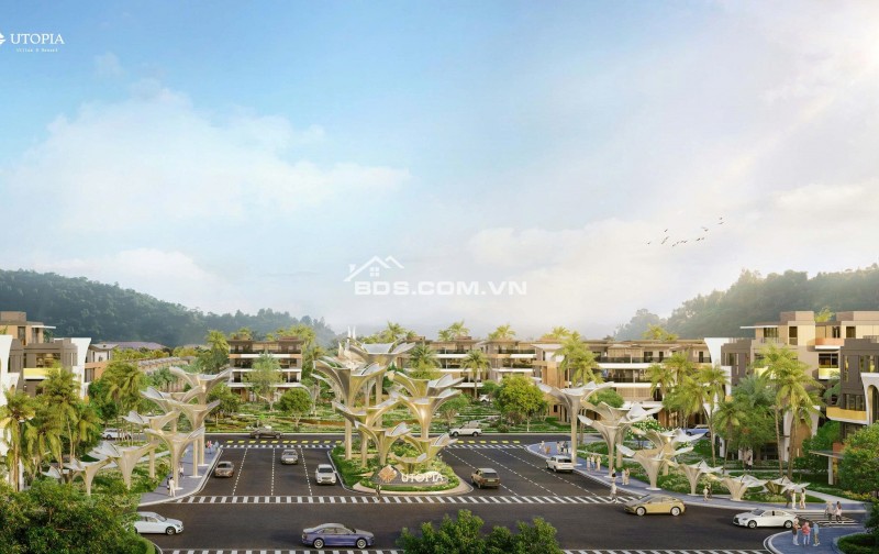 Nhà phố thương mại Utopia Phú Thọ 218m² giá 4 tỷ - Đầu tư sinh lời ngay hôm nay!