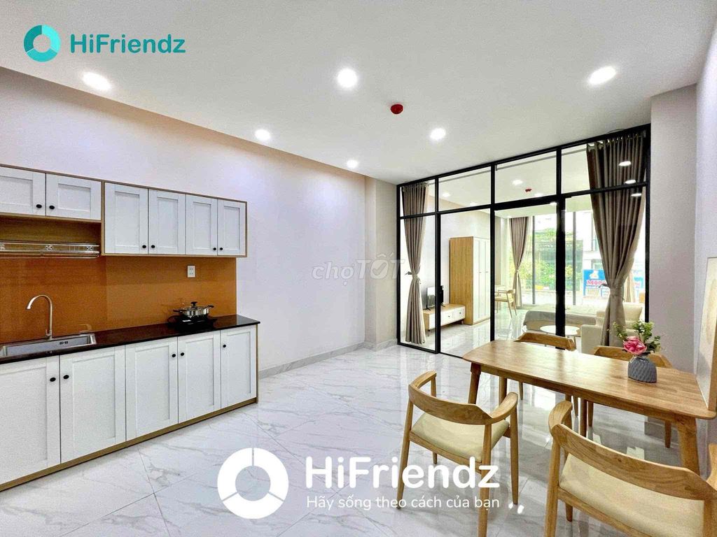 Căn hộ cao cấp Trần Hưng Đạo Q5 35m² giá 8 triệu - Tiện nghi đầy đủ, an ninh 24/7!