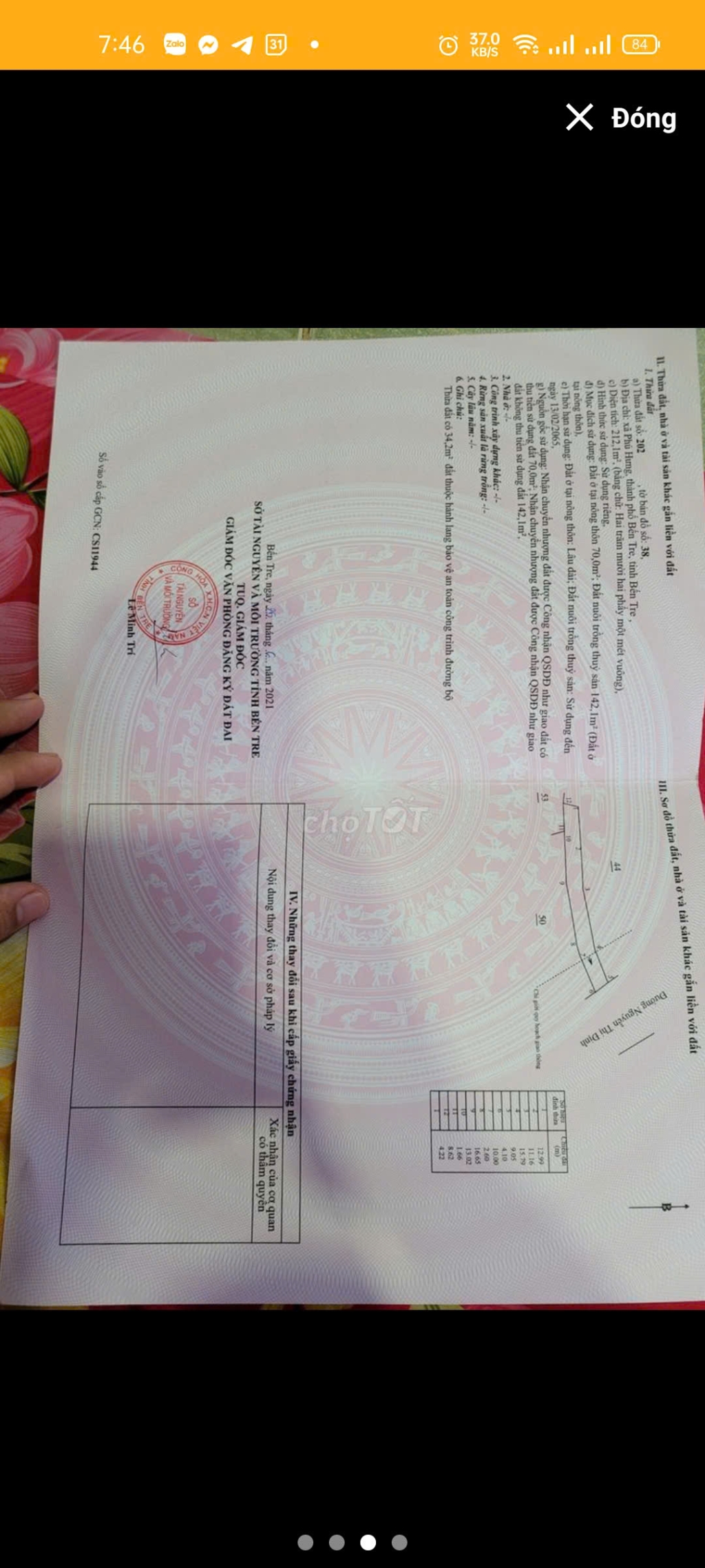 Nhà mặt tiền đường Nguyễn Thị Định, TP Bến Tre 210m² giá 2,2 tỷ - Đầu tư kinh doanh ngay!