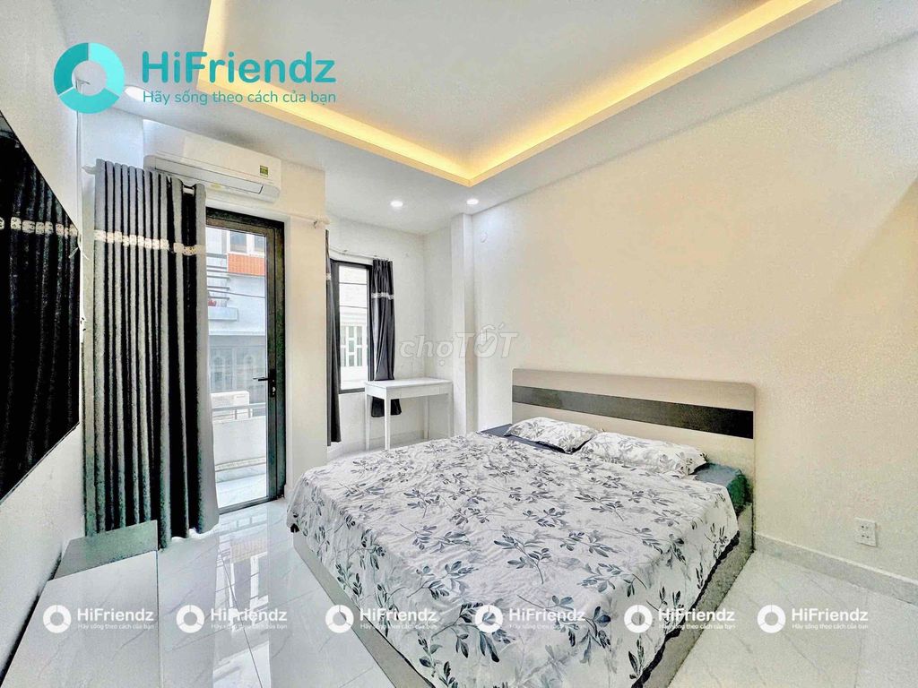 Studio ban công đường Nguyễn Trãi 30m² giá 6.5 triệu - View đẹp, full nội thất cao cấp!