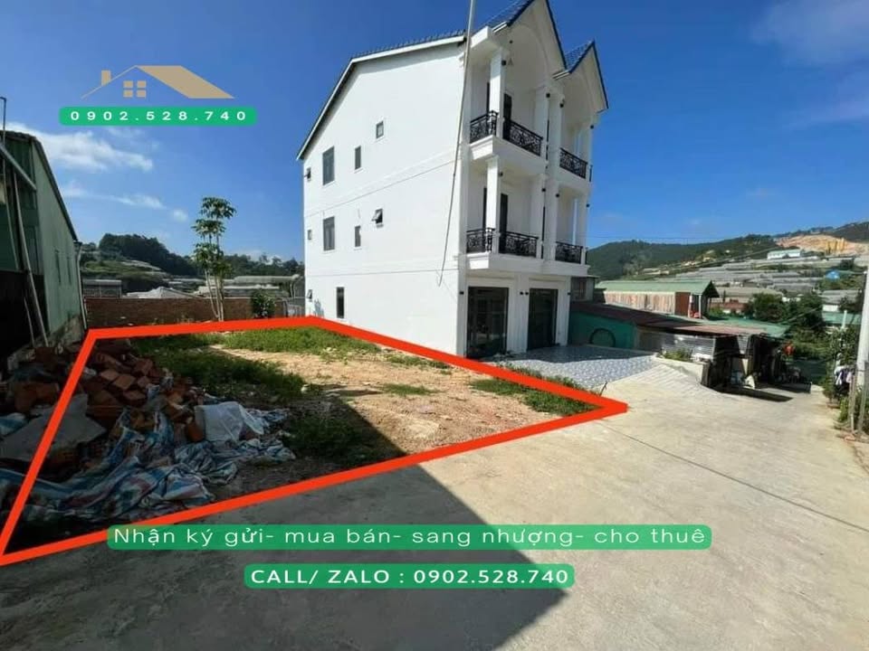 Bán đất hẻm ô tô Nguyễn Đình Quân, Đà Lạt 197m² - Sổ đỏ, xây dựng 6 tầng!