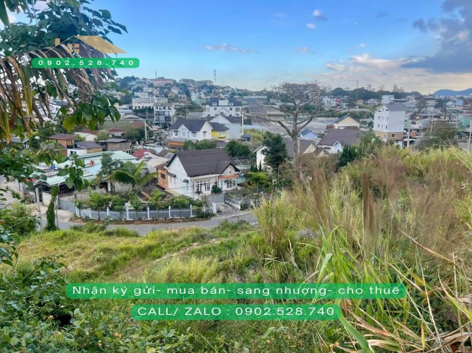 Đất mặt tiền Tô Hiệu, Đà Lạt 619m² giá 16 tỷ - Đầu tư sinh lời ngay!