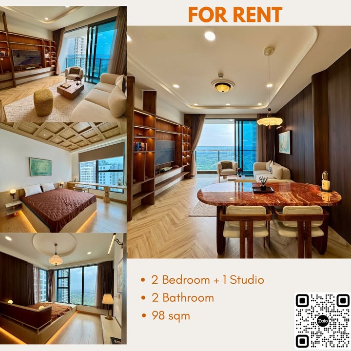 Căn hộ Sunwah Pearl Bình Thạnh 98m² giá 50 triệu - Sẵn sàng vào ở!