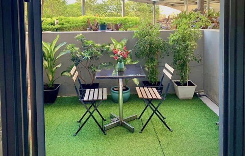 Căn hộ The Sun Avenue Q2 12 triệu - Ban công sân vườn hấp dẫn!