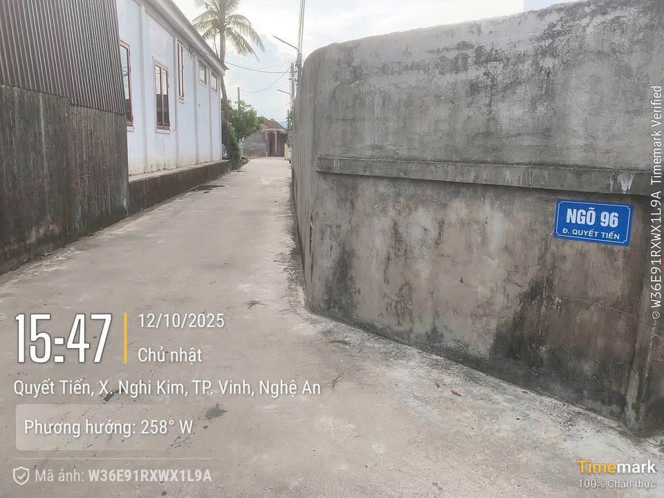 Đất Nền Nghi Kim Vinh 76.6m² giá 1.42 tỷ - Gần bệnh viện lớn!