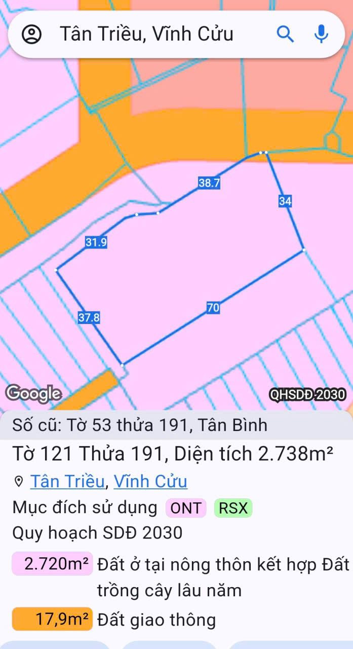 Đất liền kề phường Tân Triều 4000m² giá thỏa thuận - Tiềm năng phát triển cao!