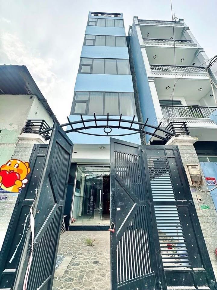 Nhà 6 tầng mặt tiền đường Số 6, Bình Hưng Hòa B, 98.4m² giá chỉ hơn 10 tỷ!