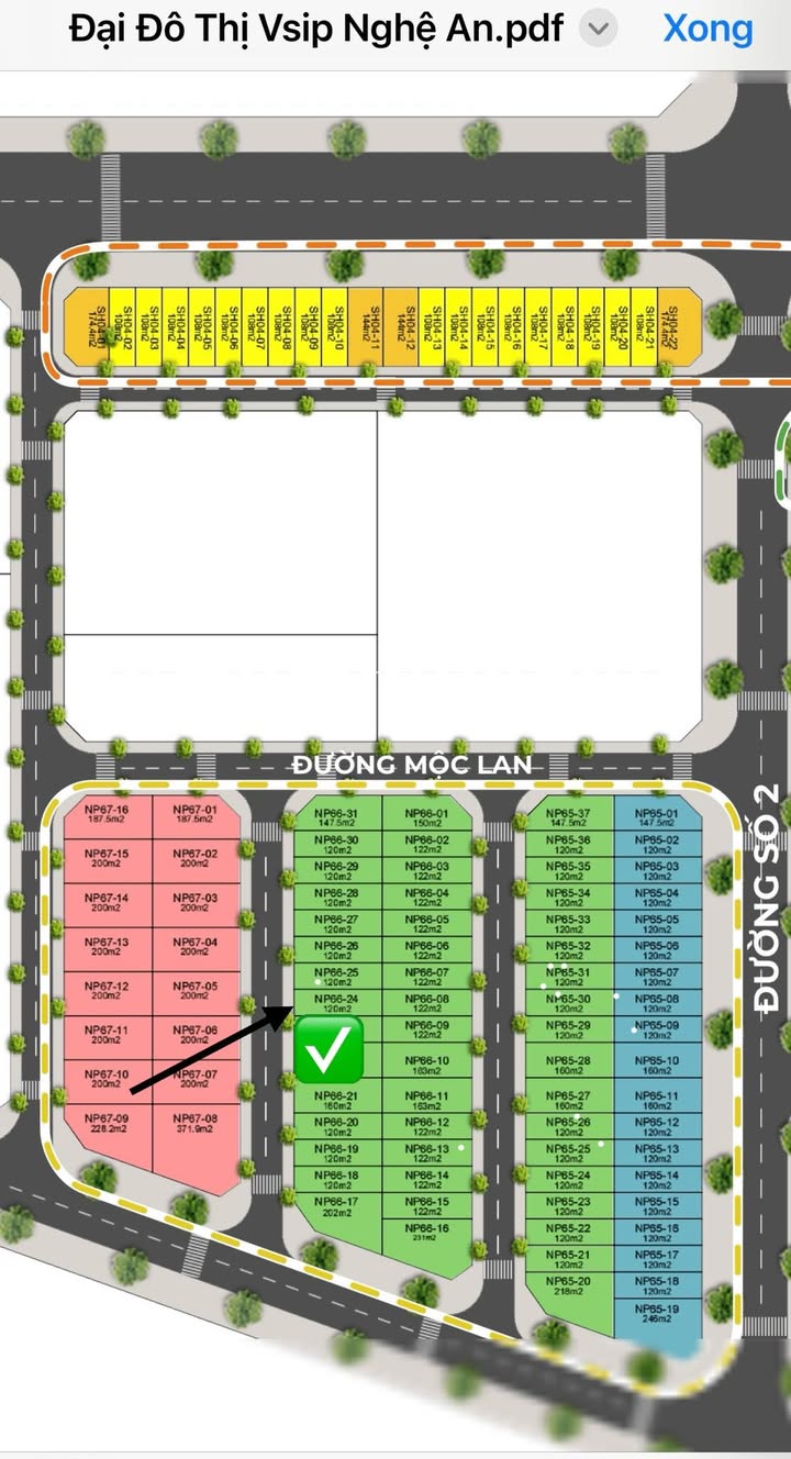 Căn liền kề 3 tầng tại VSIP Nghệ An 122m² giá 5 tỷ - Đối diện biệt thự song lập!