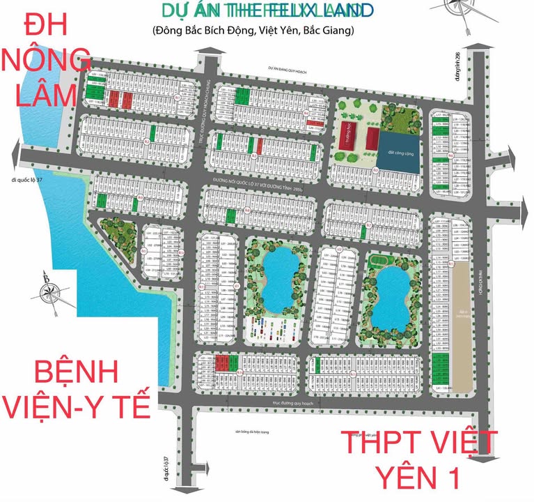 Đất nền liền kề tại KĐT Đông Bắc Bích Động 180m² - Sổ đỏ chính chủ, giá tốt!