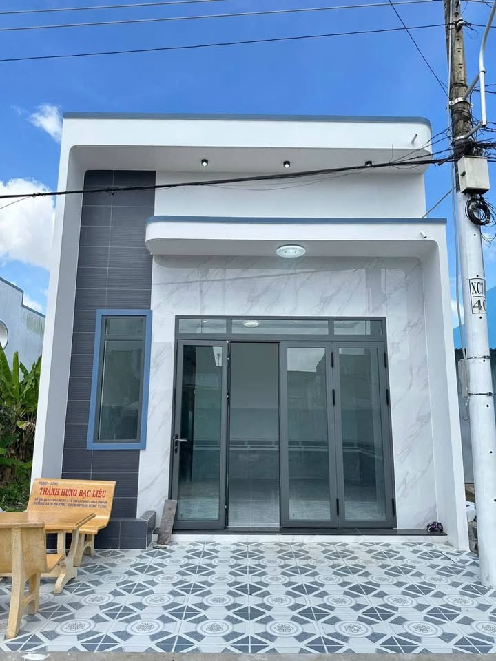 Nhà mới 100% tại KDC Bến Xe Bạc Liêu 85m² giá 1.45 tỷ - Hỗ trợ vay ngân hàng!