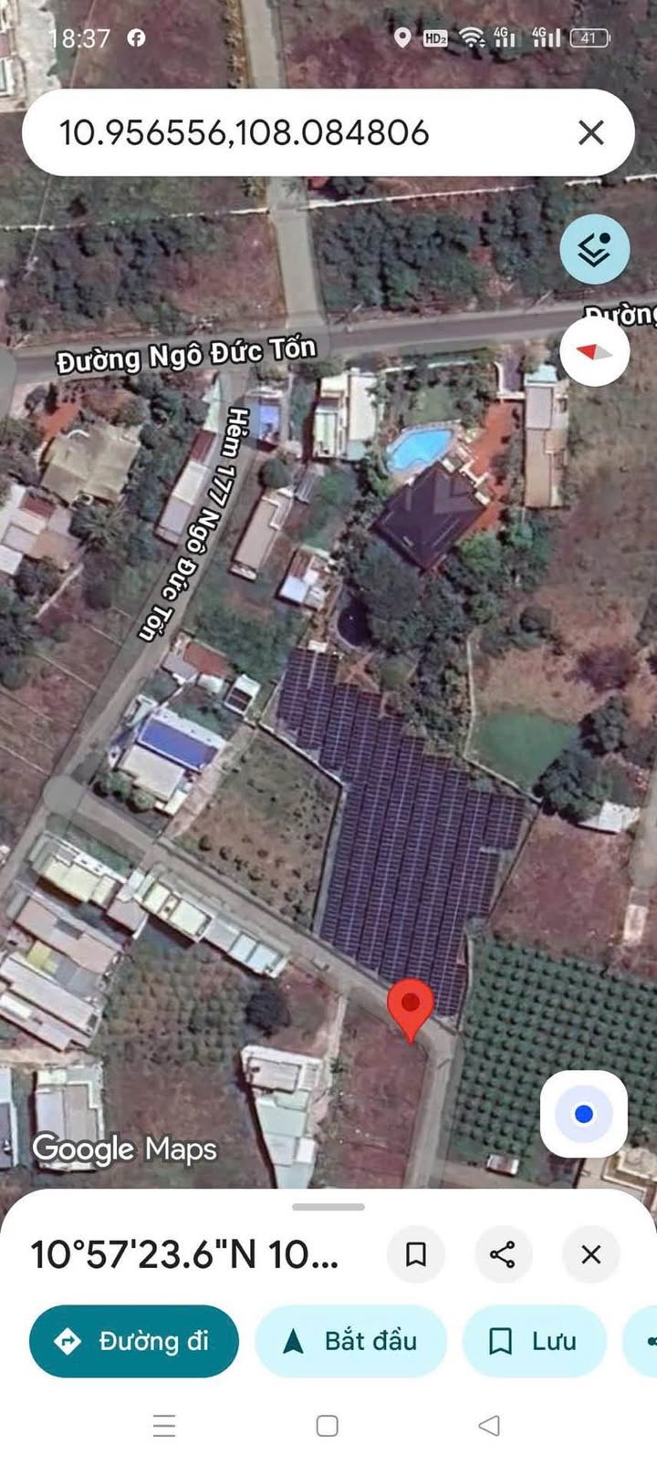 Đất thổ cư Hẻm 177 Ngô Đức Tốn 83m² giá 920 triệu - Cơ hội đầu tư tuyệt vời!