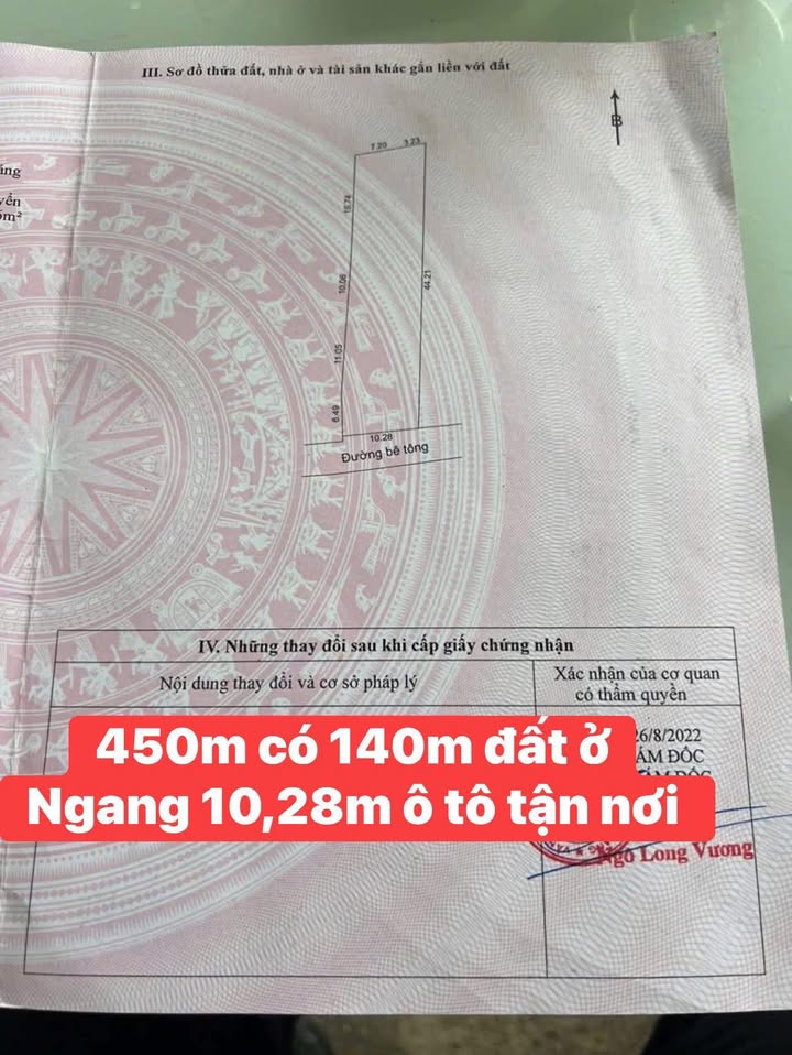 Đất nền Hòa Khánh mới 450m² chỉ 1 tỷ - Cơ hội đầu tư tuyệt vời!