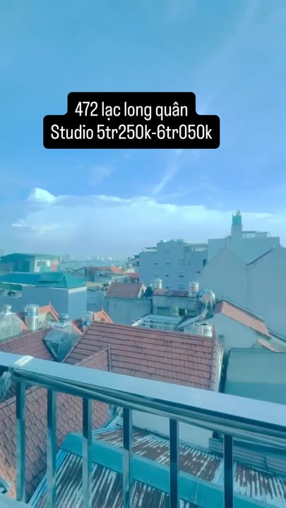 Phòng rộng cho thuê tại 472 Lạc Long Quân, Tây Hồ - Giá từ 5.25 triệu/tháng