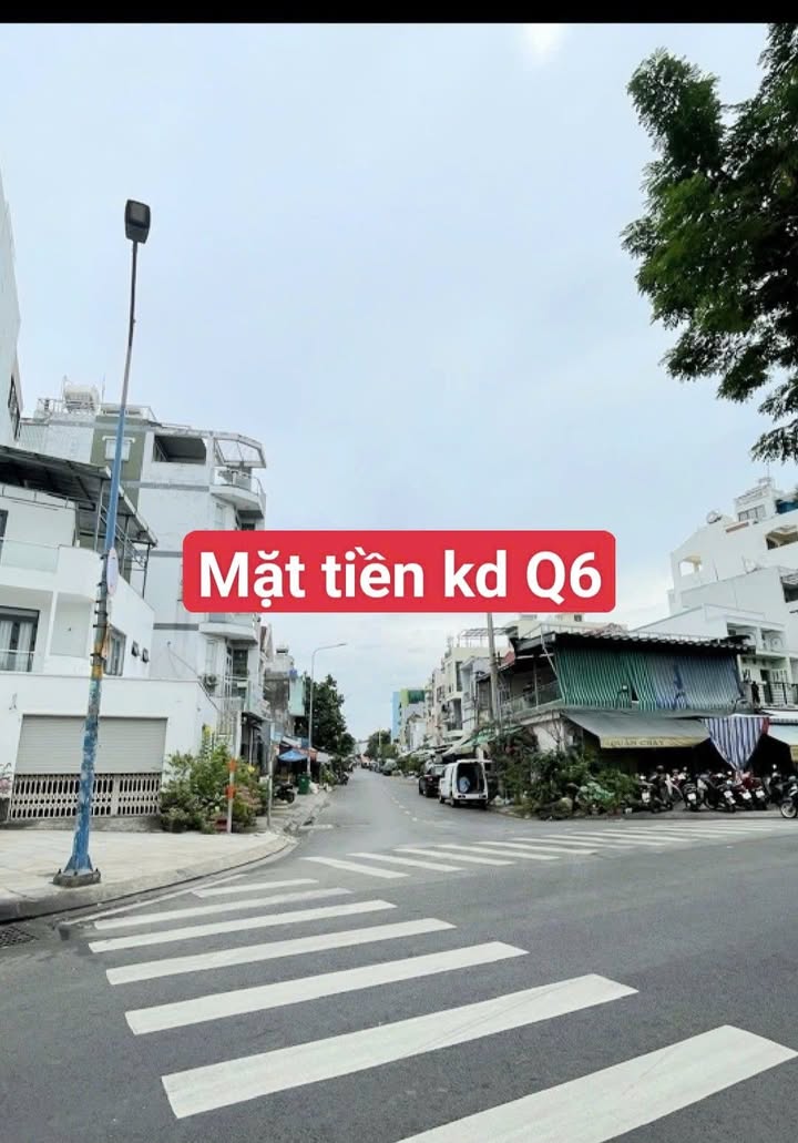 Mặt tiền kinh doanh phường 8, quận 6, 40m² giá 7 tỷ - Đầu tư sinh lời ngay!