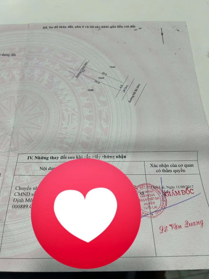 Đất nền thổ cư Định Môn Thới Lai 90m² giá 1.15 tỷ - Đầu tư sinh lời ngay!