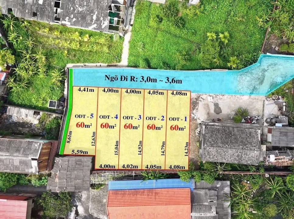 Đất nền Lê Ích Mộc - Hải Phòng 60m² giá 1.5 tỷ - Vị trí trung tâm, tiện ích đầy đủ!