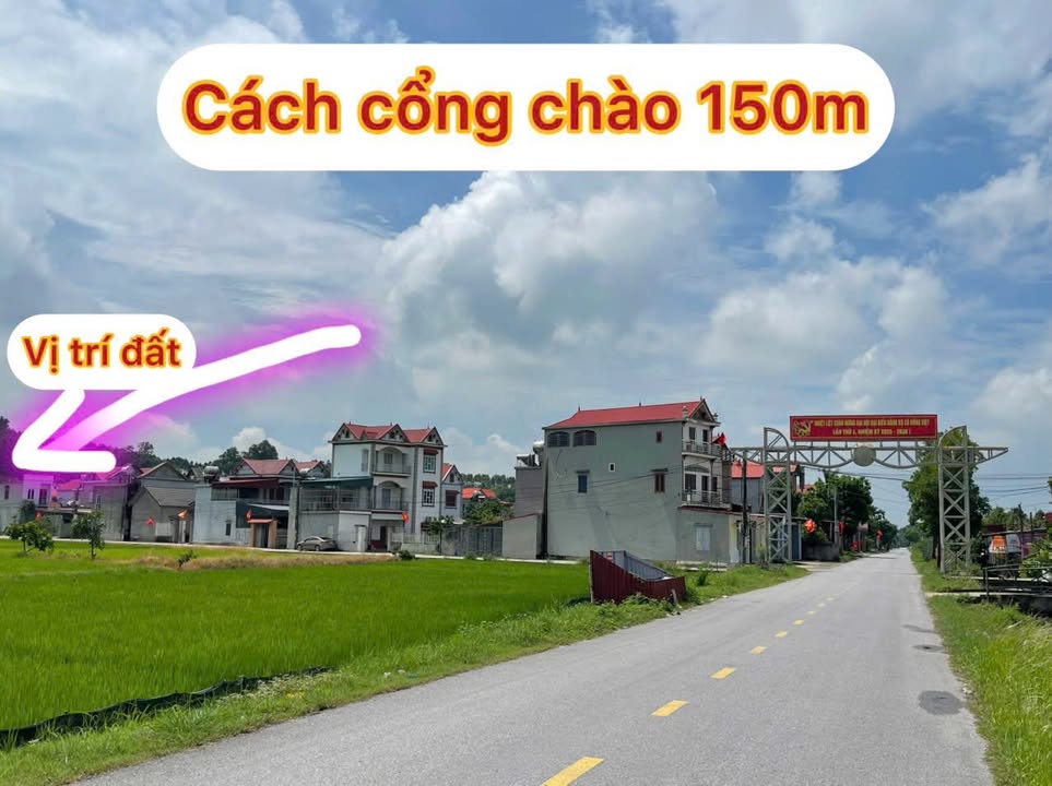 Đất nền chính chủ Đồng Phúc Yên Dũng 100m² giá chỉ 1 tỷ - Đường ô tô vào tận đất!