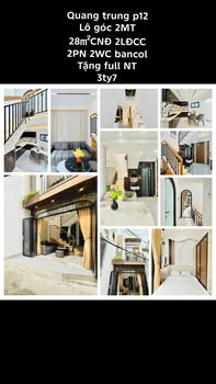 Căn hộ Quang Trung Gò Vấp 28m² giá 3.7 tỷ - Tặng full nội thất