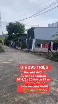 Nhà riêng An Khê 84m² giá 295 triệu - Cơ hội đầu tư hấp dẫn!