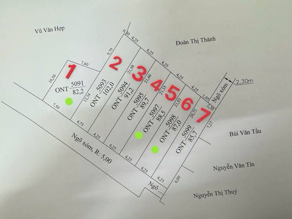 Đất nền Đoàn Xá, Kiến Thụy, 87m² chỉ 1 tỷ - Cơ hội đầu tư tuyệt vời!