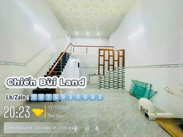 Nhà bán Ấp Bến Sắn, Phước Thiền, Nhơn Trạch 75m² giá 900 triệu - Dọn vào ở ngay!