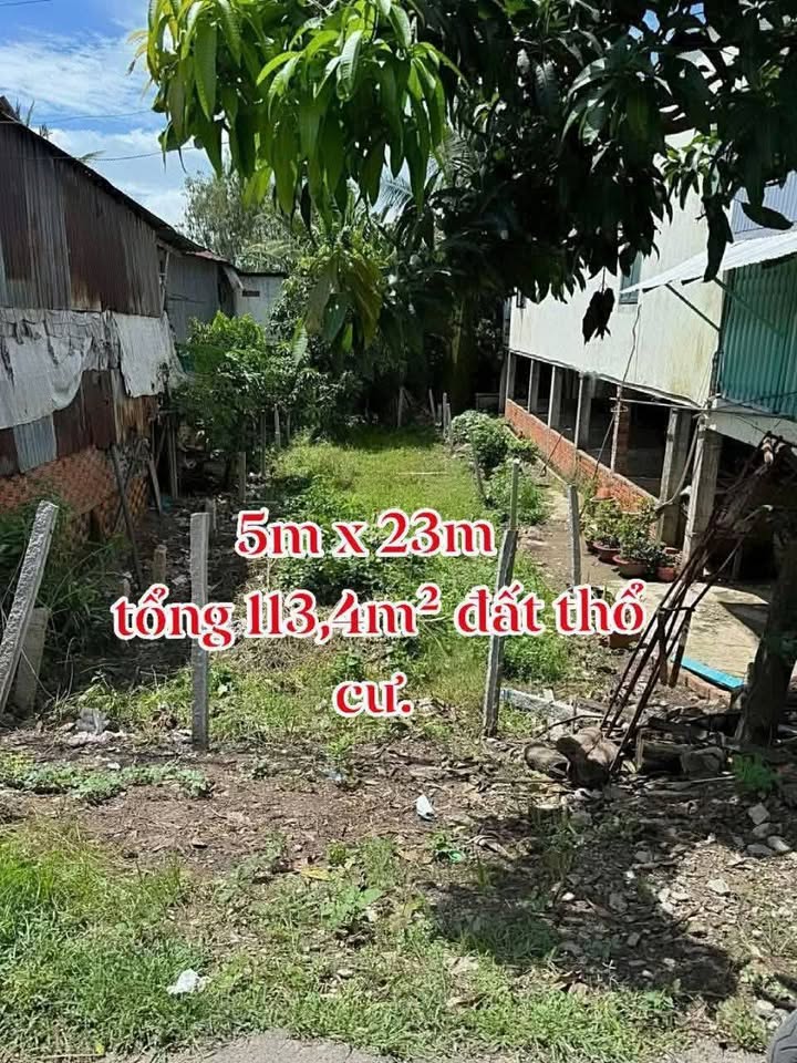 Đất nền mặt tiền đường Liên Xã 113m² giá 300 triệu - Sổ đỏ chính chủ, sang tên nhanh!