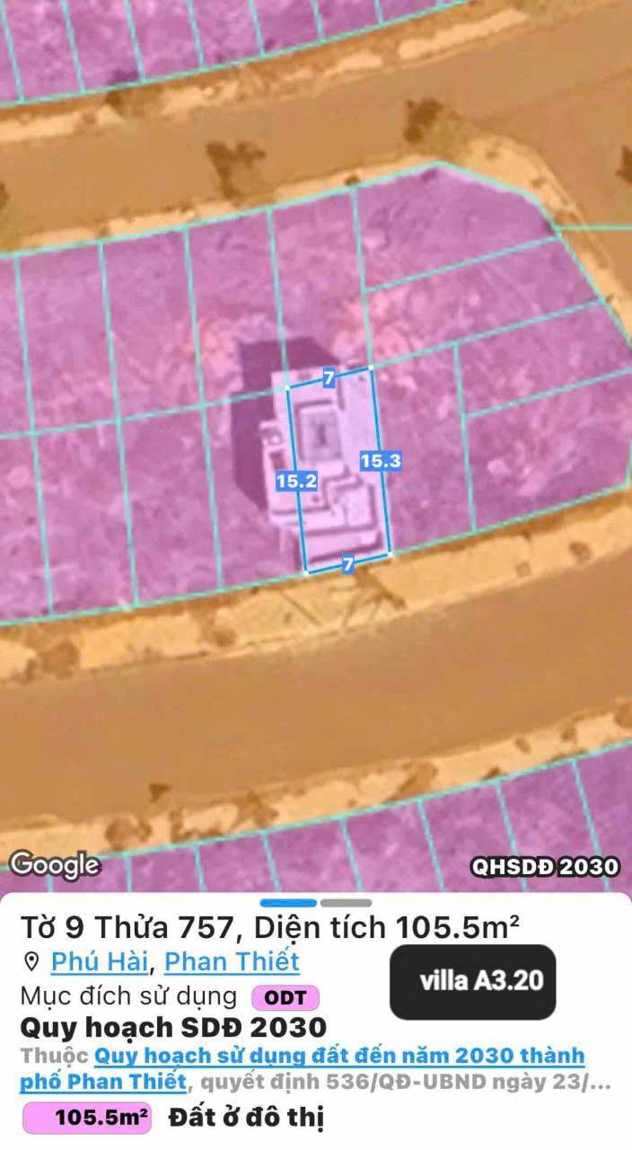 Villa biển A3.20 Queen Pearl Mũi Né 105m² giá thỏa thuận - Đầu tư không thể bỏ lỡ!