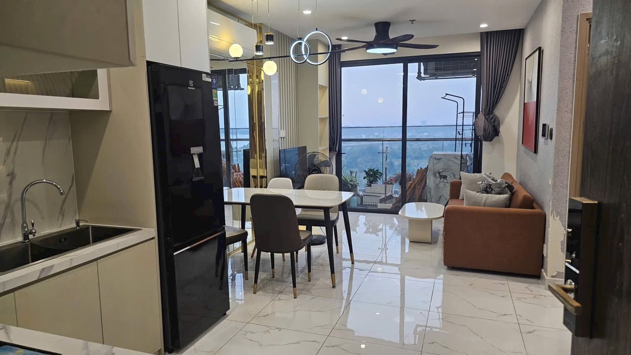 Căn hộ Vinhomes Central Park Bình Thạnh 1PN giá 8 triệu - Full nội thất đẹp