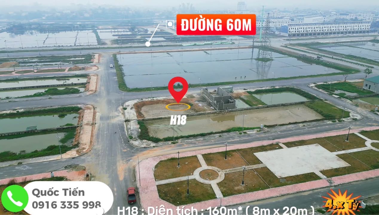 Đất nền Yên Sơn Đô Lương 160m² giá 4 tỷ - Tiềm năng tăng giá mạnh!