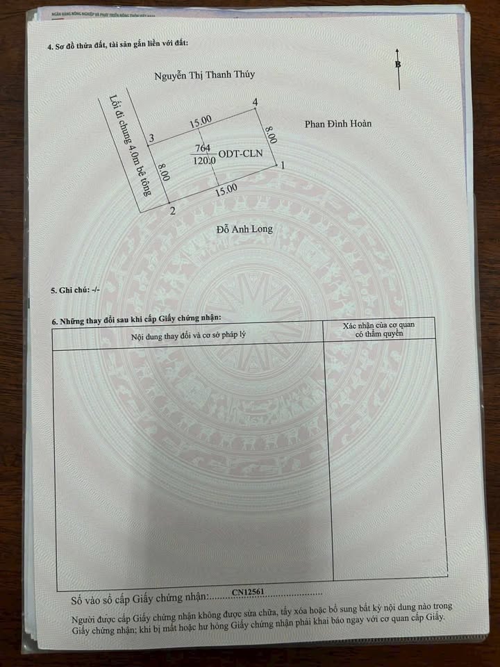 Đất nền Phú Lợi Thủ Dầu Một 120m² giá 2 tỷ - Cơ hội đầu tư hấp dẫn!