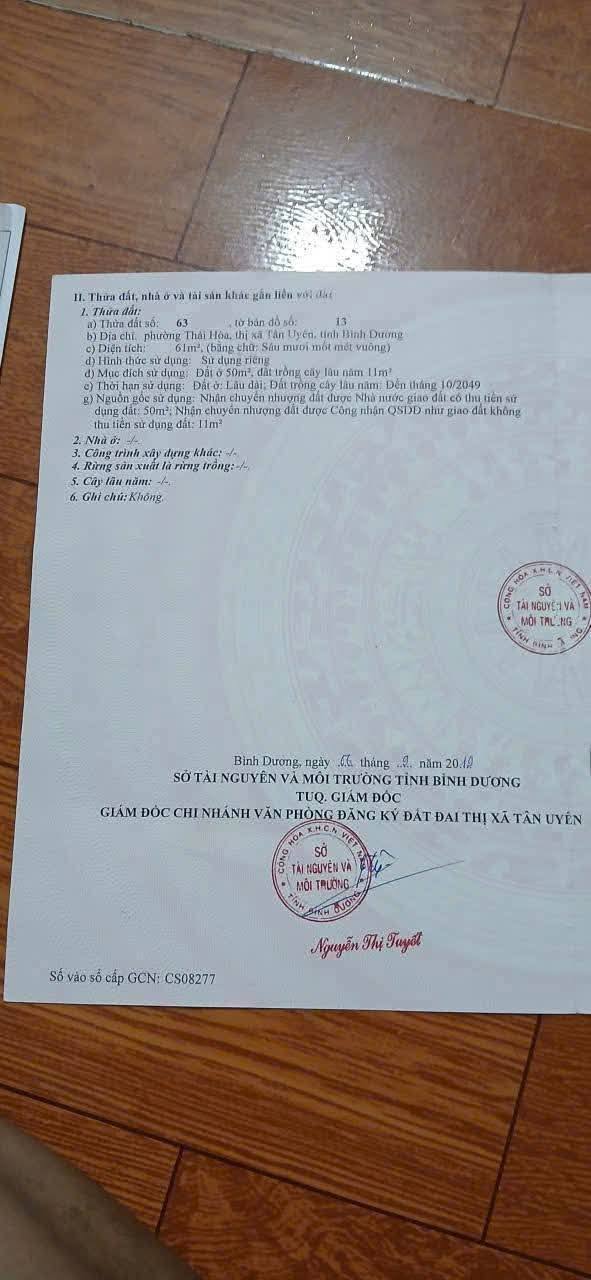 Nhà riêng Tân Bình, Dĩ An 61m² giá 2.28 tỷ - Sổ hồng riêng, xây dựng mới!