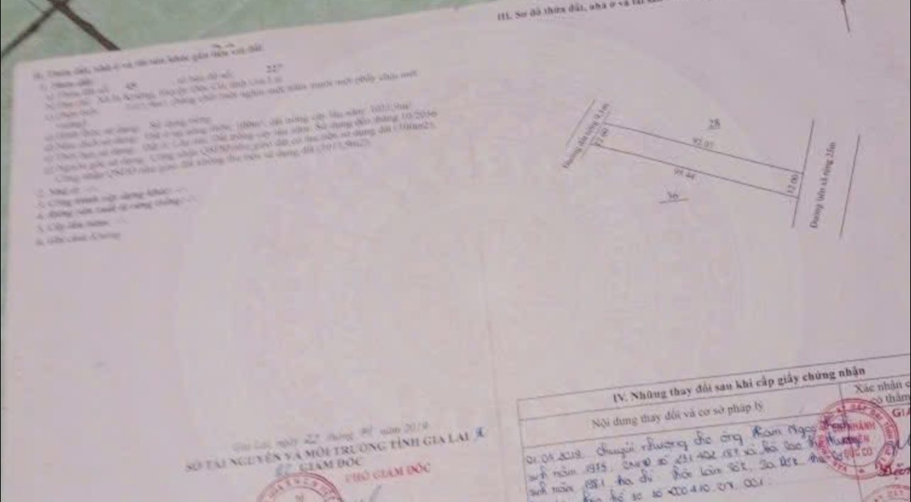 Bán đất 2 mặt tiền tại Đức Cơ, Gia Lai - 1140m², giá 1.8 tỷ - Kinh doanh tuyệt vời!