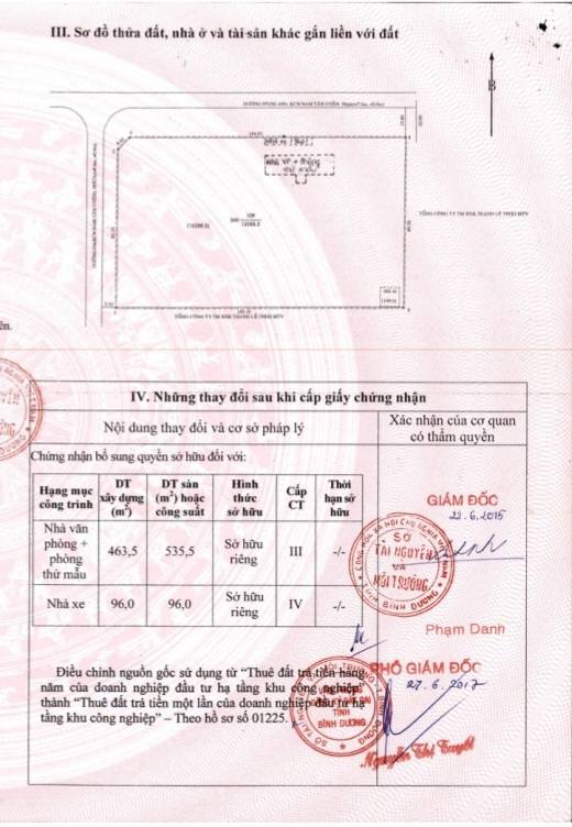 Bán lô đất góc 2 mặt tiền KCN Nam Tân Uyên 13.883m² giá 75 tỷ - Cơ hội đầu tư hấp dẫn!