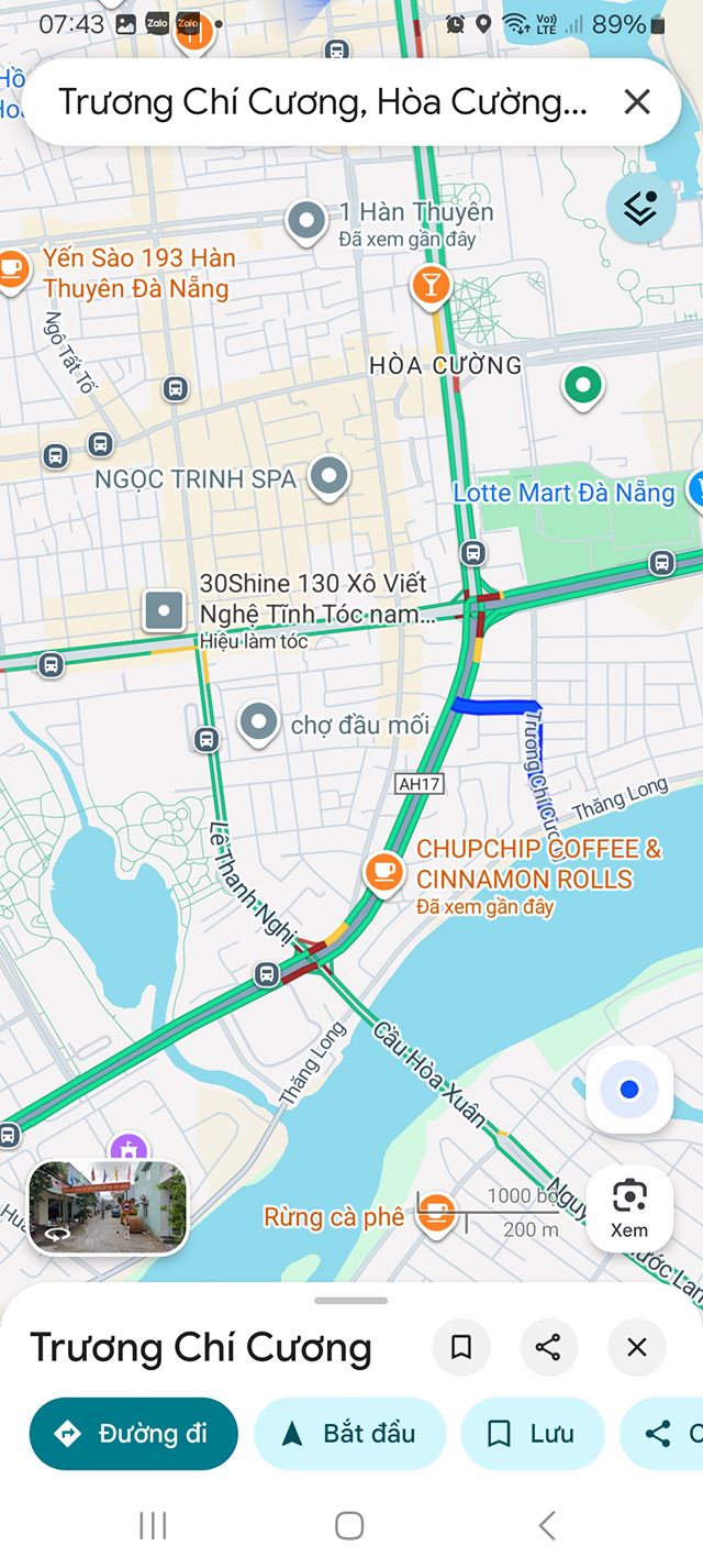 Nhà 4 tầng mặt tiền Trương Chí Cương, Hải Châu, 61m² giá 7 tỷ - Đầu tư sinh lời ngay!