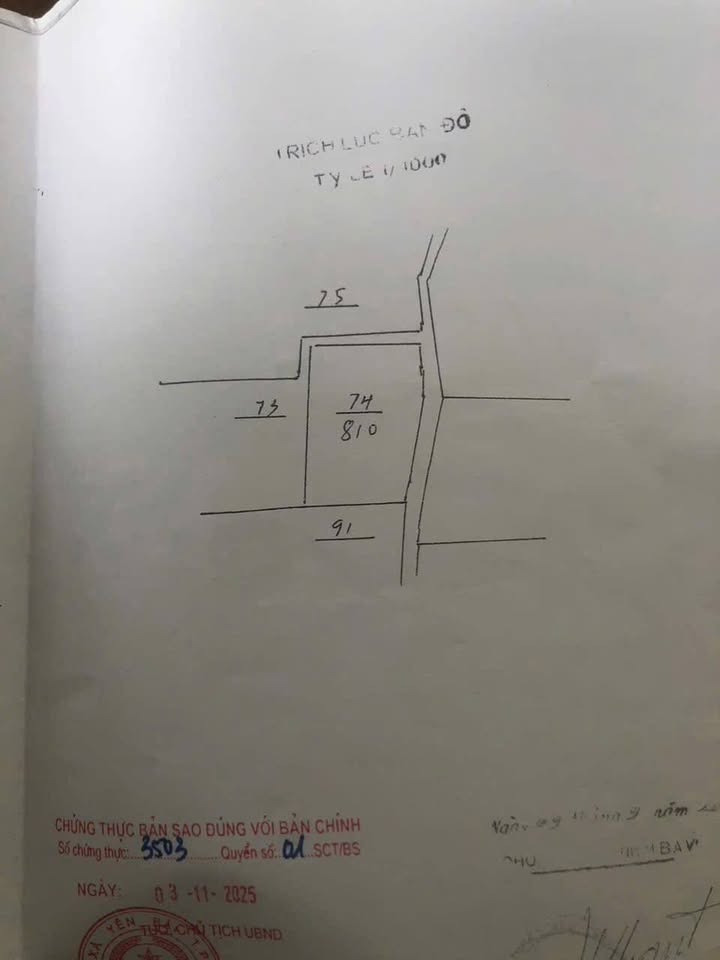 Đất nghỉ dưỡng 810m² tại Vân Hòa, Ba Vì - Mặt tiền 36m, giá thỏa thuận!