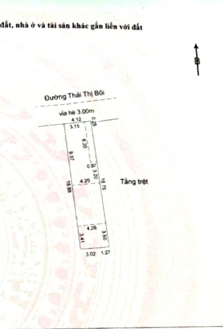 Nhà cấp 4 tại đường Thái Thị Bôi, Thanh Khê, Đà Nẵng 80m² giá 7.95 tỷ - Đầu tư sinh lời ngay!