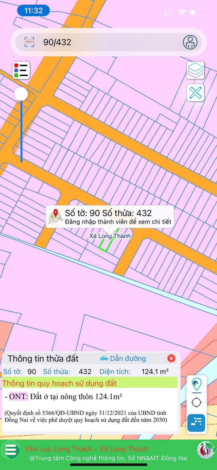 Đất thổ cư ấp Thanh Bình, Long Thành 121m² giá chỉ 1.7 tỷ - Chính chủ bán gấp!