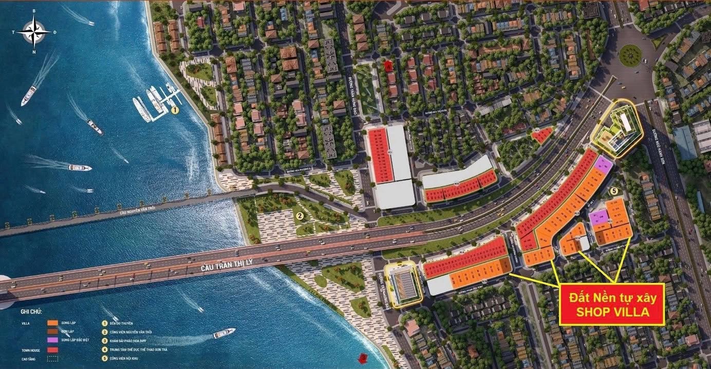 Bán đất góc 2 mặt tiền Phạm Hữu Kính, Đà Nẵng 218,7m² - Vị trí cực đẹp gần sông Hàn!