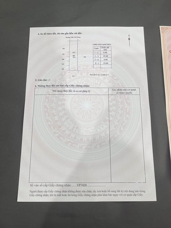 Đất nền phố Trần Thị Dung 96m² giá 4.7 tỷ - Sổ đỏ chính chủ, không lỗi phong thủy!