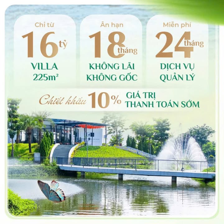 Bán gấp biệt thự Centa Riverside Từ Sơn 225m² giá 16 tỷ - Cơ hội đầu tư tuyệt vời!