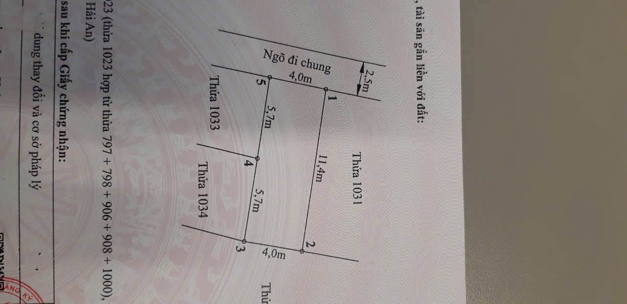 Đất chính chủ Đằng Hải 40m² giá 2 tỷ - Nhanh tay sở hữu!