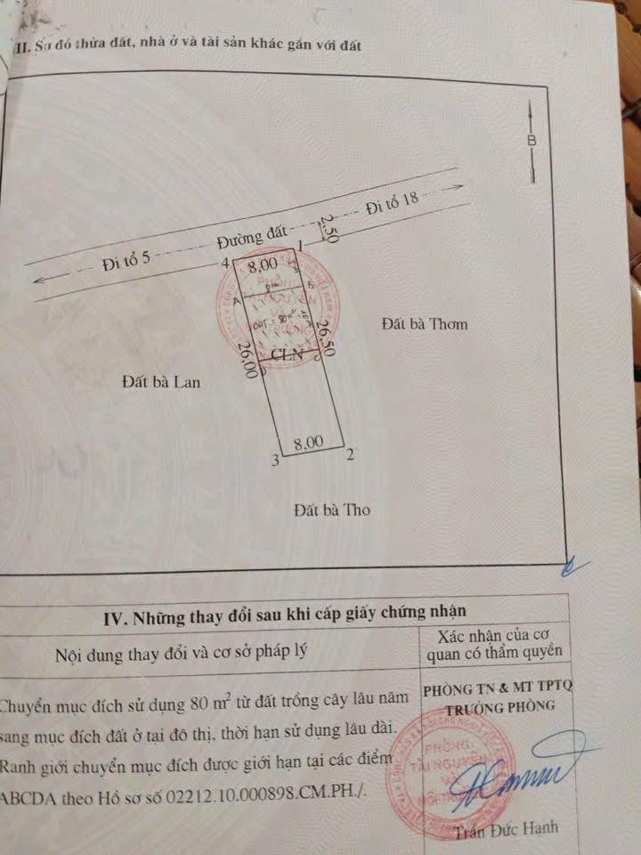 Đất nền Nông Tiến Tuyên Quang 210m² giá 1.75 tỷ - Vị trí đẹp, cao ráo!
