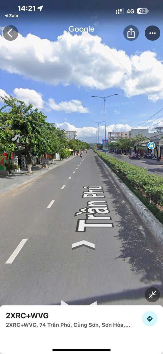 Lô đất mặt tiền kinh doanh 150m² tại Trần Phú, Củng Sơn - Giá 1.8 tỷ