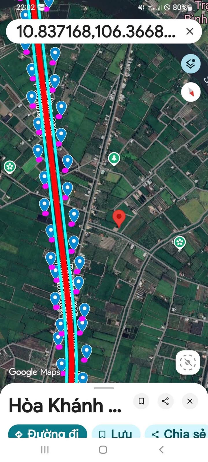 Đất vườn Hòa Khánh Tây 2170m² giá 2.5 tỷ - Phù hợp làm nhà vườn nghỉ dưỡng!