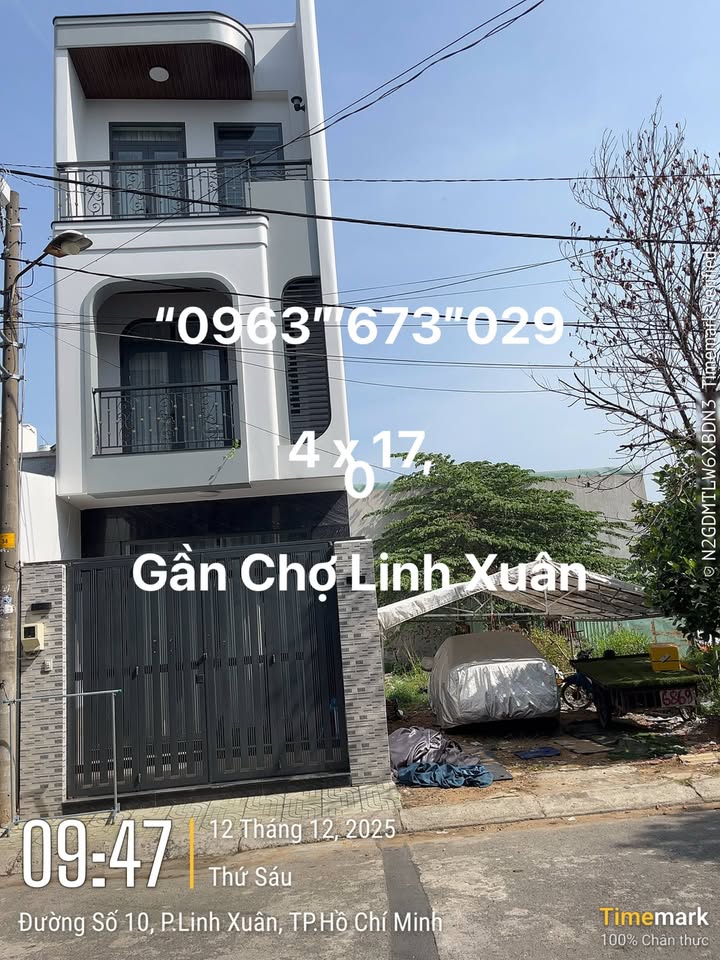 Nhà bán gấp tại Linh Xuân, Thủ Đức 68m² giá 4.3 tỷ - Không gian thoáng đãng, tiện ích đầy đủ!